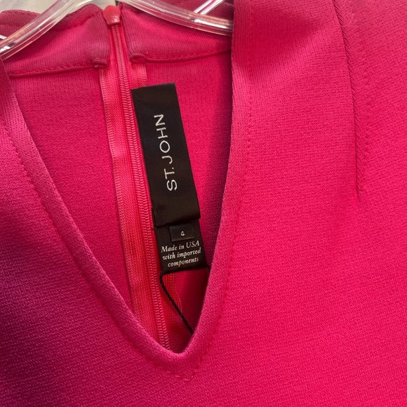 St. John short sleeve dress NWT - Picture 2 of 6